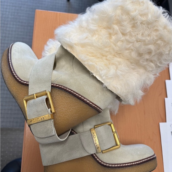 Moncler suede Boots Size 40 EUC - Picture 7 of 7